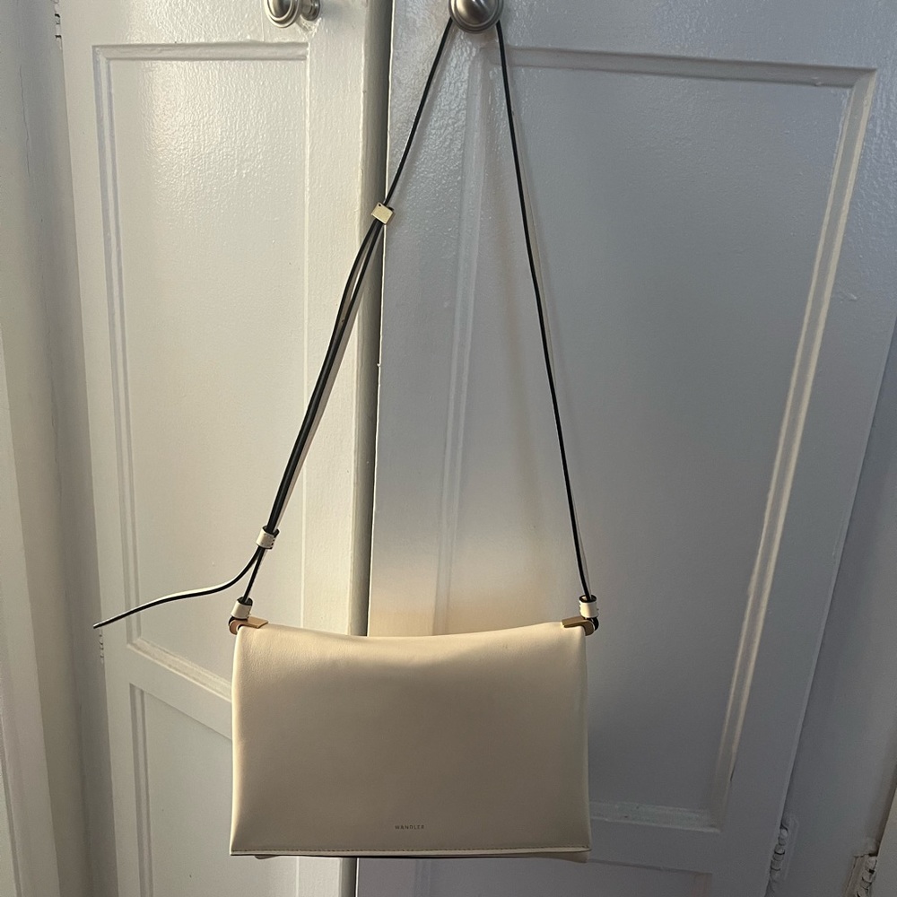 Wandler Uma Cream Ivory Shoulder Bag